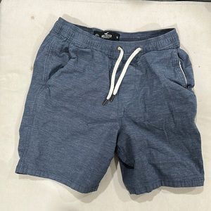 Blue hollister jogger shorts